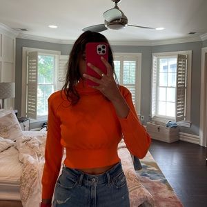 Orange shirt